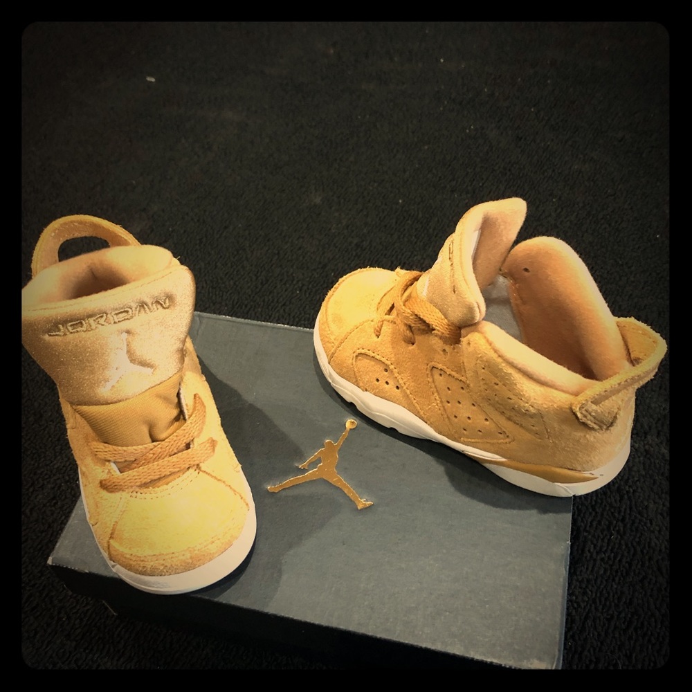 Jordan 6 Retro BT  (color) Golden Harvest